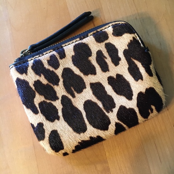 Lucky Brand Handbags - Lucky Brand Camel Hair Animal Print Coin Purse